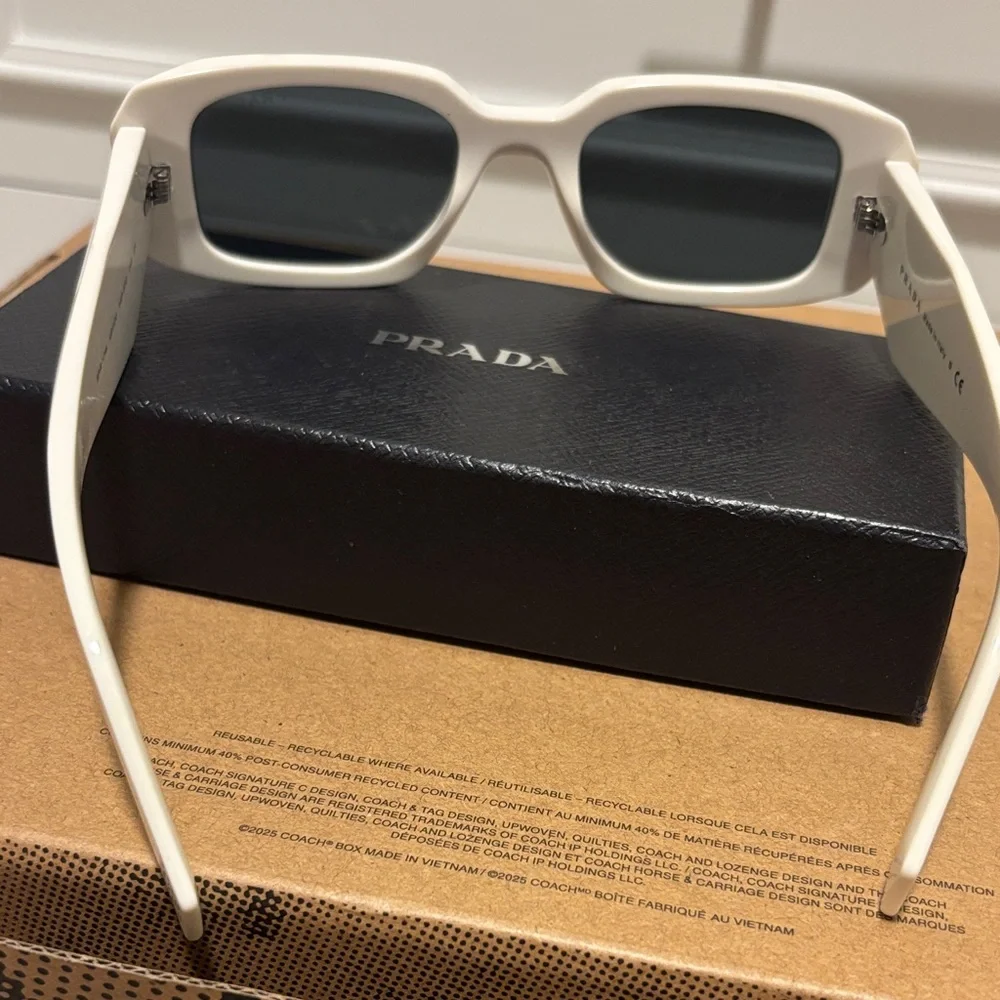 Prada Cream Wearable Glasses